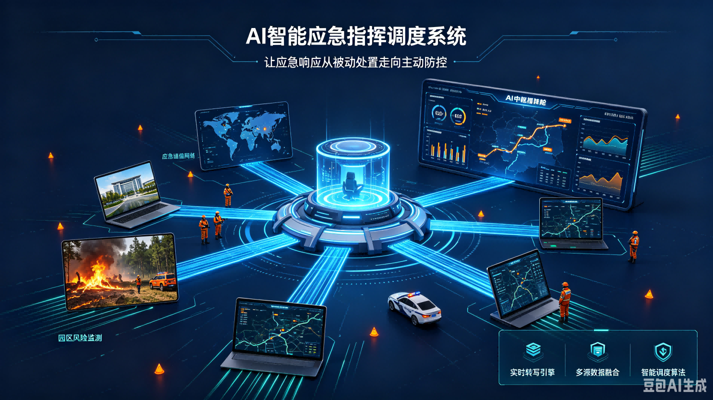 讯一科技AI智能应急指挥调度系统：重构...