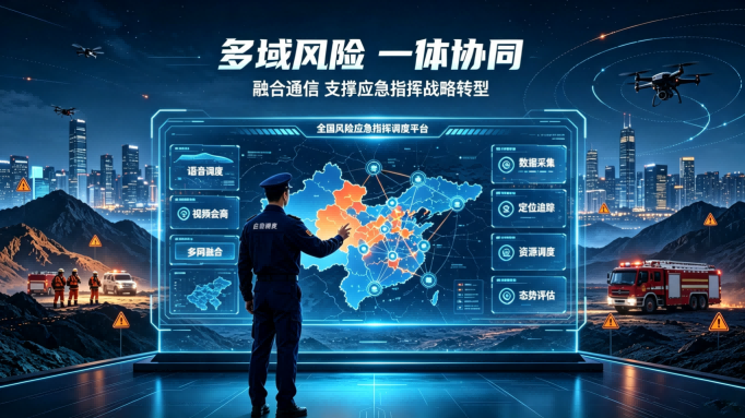 全域智融·应急中枢：讯一科技融合通信系...